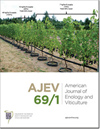 AMERICAN JOURNAL OF ENOLOGY AND VITICULTURE封面